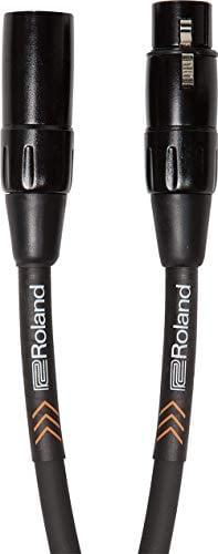 Roland Black Series Balanced Microphone Cable, 50Ft /15M - Rmc-B50, 15 Meters
