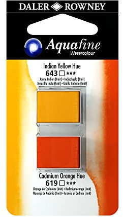 Aquafine H/P Lot de 3 ampoules Jaune/orange
