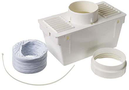 FIND A SPARE Universal Tumble Dryer Effective Indoor Internal Condenser Vent Hose Kit 4 / 1.20m