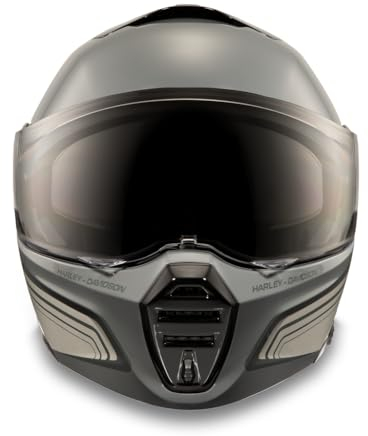 Harley-Davidson Modularhelm Evo X17 Sun Shield - Motorradhelm mit abnehmbarem Kinnschutz und Sonneblende, XL