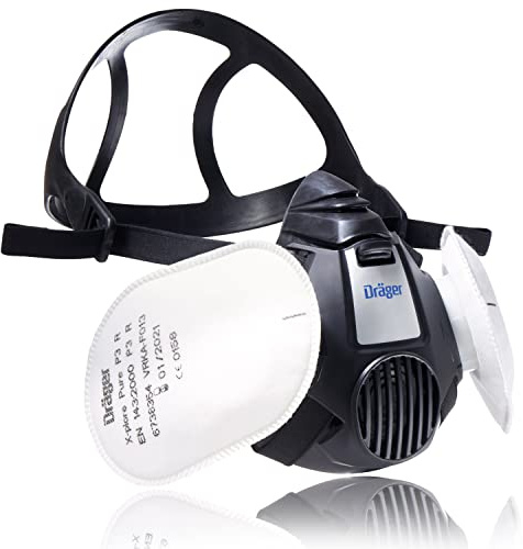 Drager X-plore 3500 + Pure P3 R Half mask with two filters
