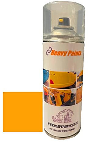 Yellow Compatible with JCB Synthetic Enamel paint 400ml Aerosol