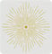 FINGERINSPIRE Starburst Pochoirs 30x30cm Étoiles Brillantes Peinture Pochoirs Étoiles en Plastique et Motif de Lumière Pochoirs Resuable Star Crafts DIY Home Decor Pochoir pour Peinture
