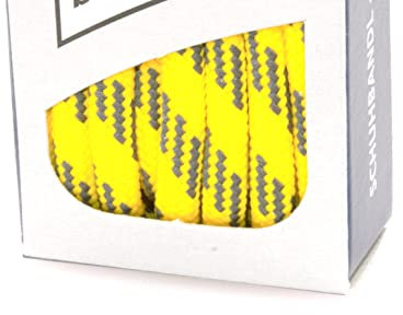 Barth Schnürsenkel, Schuhbandl Laces Bergsport Gelb Grau (90cm)