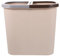 Poubelle De Tri Mini Poubelle Combo Poubelle Et Corbeille Poubelle à Chambre Poubelle Tri Dechets Poubelle 2 Compartiments Poubelle Extérieure Classée Mode Bureau Plastique Compost