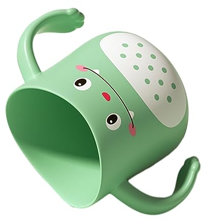 Boiler Vaso para Dientes Infantil, Vaso baño Dinosaurio para niños, Accesorio para cepillos Dientes en diseño Taza con Amplia Apertura para niños, niños y niñas
