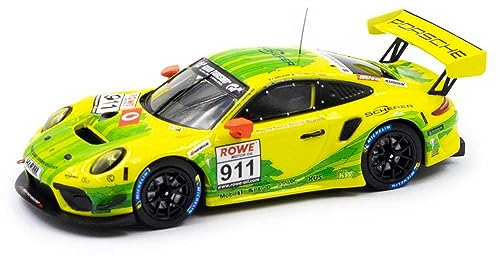MBA Sport IXO Models kompatibel mit Manthey-Racing Porsche 911 GT3 R - 2020 VLN Nürburgring 5. Lauf #911 1:43