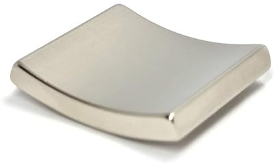 2 x Arc Segment Neodym Magnet Bogen-Winkel 45° - 25mm hoch - 4mm dick, R. 37,5mm r. 33,5mm - S-Pol (Süd) - 2 Stück - Motor-Magnet aus Neodym N42 (NdFeB) - Seltene-Erden-Magnete gebogen