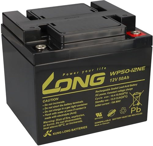 Akku passend für Panasonic LC-XC1238P 12V 50Ah AGM Batterie zyklenfest