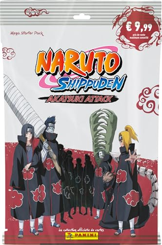 Panini Naruto Shippuden Trading Cards 2 Starter Pack, 004629SPAFGD, Einheitsgröße