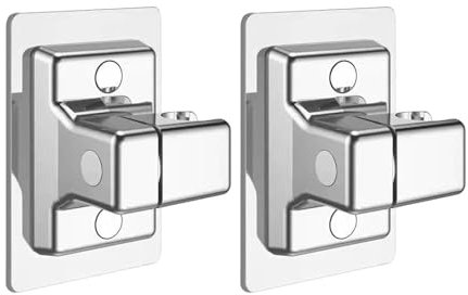 2 unidades de base giratoria para ducha, soporte de ducha sin perforación, soporte para cabezal de ducha, soporte de elevación ajustable, accesorios para cabezal de ducha