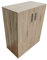 HTI living Kommode mit 2 Regalfächern Nina Sonoma Anrichte Sideboard Schrank