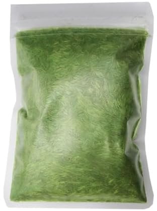 GXGM Simulation de mousse Plante d'herbe | Herbe Modelisme | Herbe Statique | Static Grass Powder Model Railway Layout Grass 30 g/sac| Fausse herbe (Vert foncé)