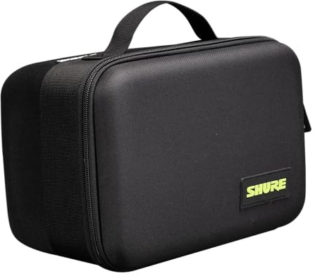 Shure by Gator Pro Lite Series Microphone Case with Form Fitted Interior for MV7 Series Mics | (SH-MV7LWCASE)