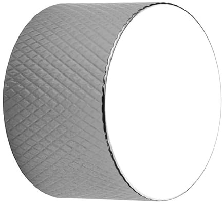 Kooples Hardware Knurled Dimmer Knob Only Solid Metal Textured Replacement Control Cap Modern Decorative Light Switch Upgrade (Polished Chrome)