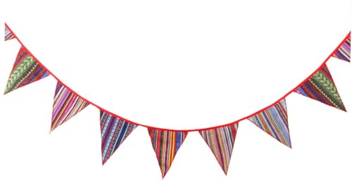 Veemoon Gypsy Design Wimpel Nationalstil Hängende Flagge Zelt Dekoration für Innen und Außen Party Zubehör