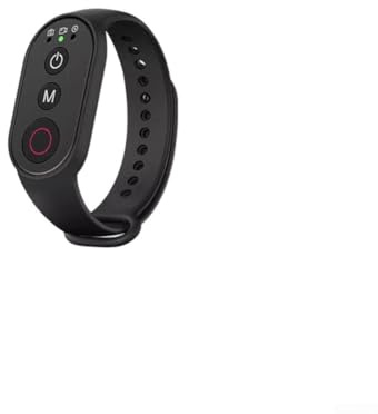 Fernbedienung für DJI für Osmo Action 6/5/4 & für Insta360 & für Kameras, kompakter kabelloser ABS-Auslöser für Outdoor-Sport, Fotografie und Videoaufnahmen (schwarz)