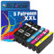 Tito-Express PlatinumSerie 5 Tintenpatronen XXL kompatibel mit Epson T3591 T3592 T3593 T3594 35 XL Workforce Pro WF 4700 4720DWF 4720 4725DWF 4730DTWF 4735DTWF 4740DTWF