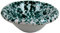 Viscio Trading 173967 Saladier schizzata, Terre Cuite, Ivoire Vert