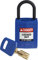 Candado Compacto Safekey, 33mm x 67mm x 19mm, Azul