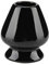 Fdit Matcha Whisk Stand, 3.1 * 2.8 * 2.8in Black Ceramic Whisk Stand Holder Tea Set Accessories for Bamboo Matcha Chasen