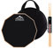 EASTROCK Drum Pad d'entraînement 11 pouces, Silicone Pad d'entraînement avec Baguettes, Pratique Pad Batterie Pour Débutants Mélomanes, Pad d'entraînement à double face avec sac (11,Noir)