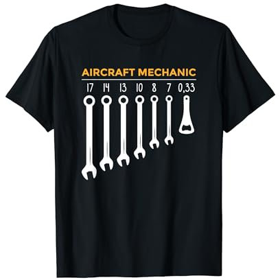 Meccanico aereo - Strumenti divertenti apribottiglie Maglietta