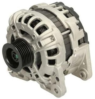 LAUBER Lichtmaschine 90A Generator LiMa 12V Alternator mit Keilrippenriemenscheibe für VW up! Schrägheck (121, 122, BL1, BL2) load up! Kastenwagen (121, 122, BL1, BL2) für SKODA Citigo Schrägheck