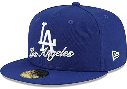 New Era 59Fifty Cap - DUAL Logo Los Angeles Dodgers - 7 7/8