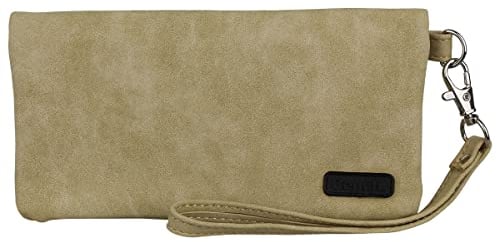 Bench Wristlet Geldbörse Portmonee Geldbeutel Portemonnaie 90006, Farbe:Beige
