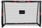 Dunlop Fußballtor - Fussballtor 180 x 120 x 60 cm - Fußball Tor - Fussballtore für Garten Kinder und Erwachsene - Fussball Trainingszubehör für Innen und Außen - Metall - Schwarz/Rot
