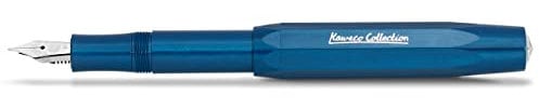 Kaweco COLLECTION Fountain Pen Toyama Teal I Premium Reservoir Pen with Steel Nib for Ink Cartridges I Sport 13 cm I Nib: F (Fine)