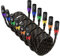 BEZOKABLE XLR-Kabel, 6 m, 6 Packungen, Stecker auf Buchse, Mikrofonkabel, Nylon Geflochten, 3-Polig, Kompatibel Mit Mikrofonen, Mixern, Lautsprechersystemen und Mehr