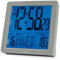 Acctim Varsity Digital Alarm Clock Radio Controlled Crescendo Alarm Date & Temperature Display (Grey)