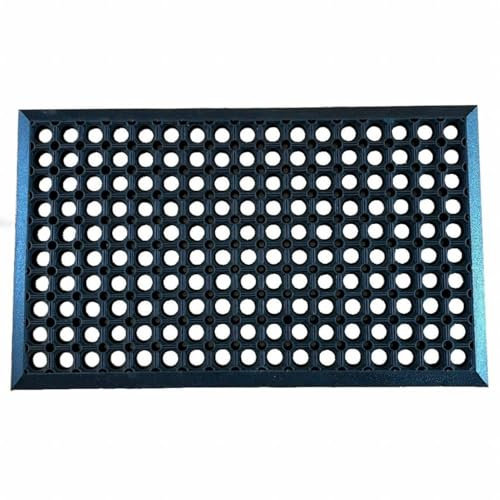 Lily Pad Doormats - Heavy Duty Rubber Door Mat - Large Rubber Ring Doormat 75 x 45 cm - Long Lasting Rubber Doormat