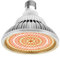 25W LED Pflanzenlampe Vollspektrum, E27 Pflanzenlicht 150W Äquivalent Grow Light für Zimmerpflanzen, LED Wachstumslampe mit Hoch PPFD für Gewächshaus, Garten, Blumen, Gemüse, Hydroponik