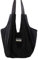 Nähset/Stoffpaket Shopper Tasche Valeska - Kunstleder/Cord - Schwarz
