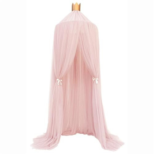 Odot Mosquitera para Camas Portátil Mosquito Net Grande Universal Mosquitero Cuna de Bebe, Dosel Mosquitera para Niños, Carpa de Juegos para Dormitorio Decoración (rosa)
