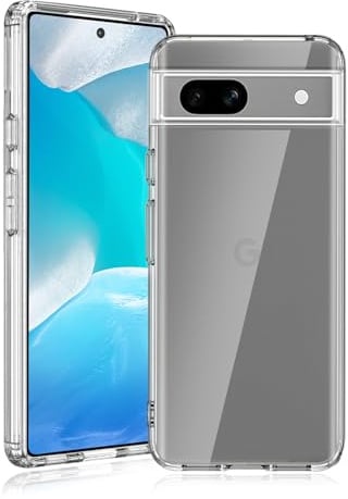 Agedate Hülle für Google Pixel 7a Handyhülle, Ultra Dünn Transparent Schutzhülle Kompatibel mit Google 7a, Weiches Silikon Anti Vergilbung Schutz, Slim Stoßfeste Kratzfest für Pixel 7a Case Cover
