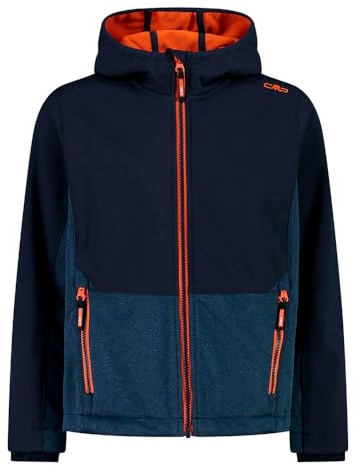 CMP Uni Kinder Giacca Da Bambino in Softshell Con Cappuccio Fisso Jacke