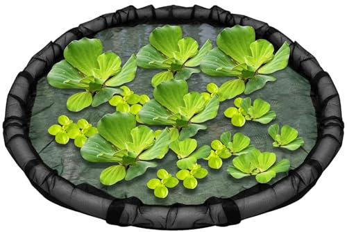 Barrière À Poissons - Barrière D'île Flottante | Île Flottante Ronde | Barrière De Flore Flottante pour Poissons, Île Flottante, Protection des Plant, Île Flottante Ronde pour Étang, Protège Les Pla