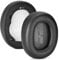 Adhiper Ersatz-Ohrpolster für JBL E65 (E65BTNC)/Live 650 (650NC 650BTNC)/Duet NC Over-Ear Kopfhörer, Ohrpolster mit weicherem Proteingleder, Geräuschisolierender Schaum (Schwarz)