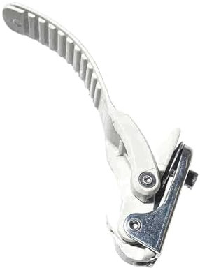 Fenteer Accessoires de Fixation pour Snowboard, Pièces de Rechange et Boucle de Sangle, Blanc