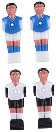 Garneck 4stücke Tischfußball Figuren Aus Hochwertigem Resin Klassische Fußballspieler Für Tischkicker Einfache Ersatzteile Für Standardstangen Langlebig Und Geruchsfrei