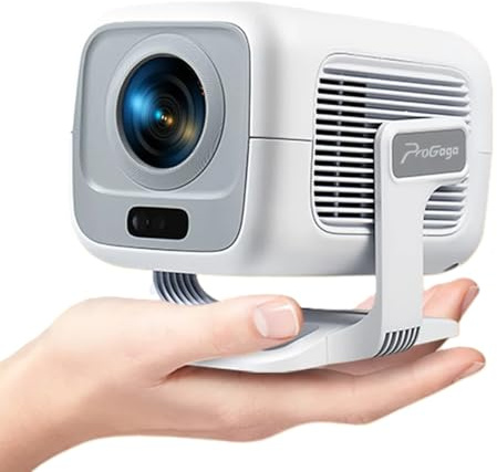 Proyector Full HD 4K con Enfoque automático para películas, WiFi, Android, Smart TV, Cine en casa, miniproyector de vídeo portátil