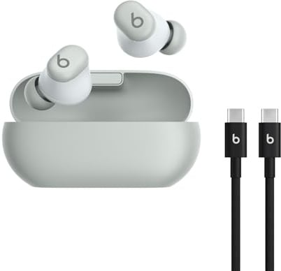 Beats Solo Buds - Storm Gray with USB-C Charging Cable (1.5m)