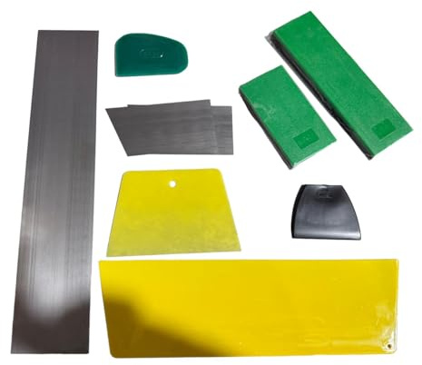 Fonowx Couteau à Mastic. Application de Mastic sur Murs En Ciment. Peinture Commerciale.