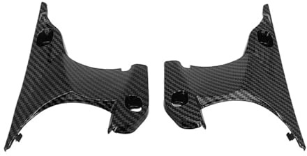 SKWXCCCVM Motorrad-Frontlenker-Luftschlauch Ram Dash Cover Verkleidung Kompatibel mit YZF R1 2007 2008