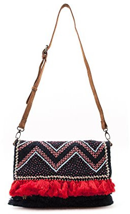 Pepe Jeans London 9625, Damen Schultertasche Gr. Einheitsgröße, blau