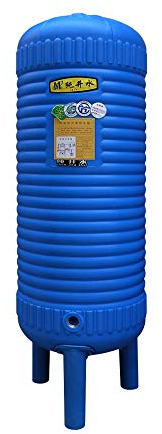 Tanque de presión de PE completamente automático, Tanques de almacenamiento de agua para bombas de refuerzo en plantas de agua domésticas, Tanque de expansión de suministro de agua de pozo